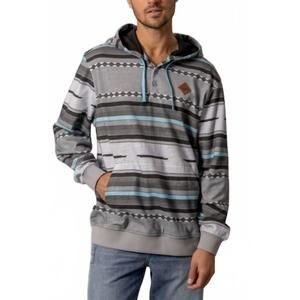NEW KIMES RANCH cantura pullover hoodie in grey